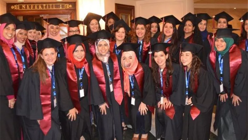 «المبادرة الأمريكية المصرية» للتعليم العالي تحتفل بحصول 52 امرأة على الماجستير