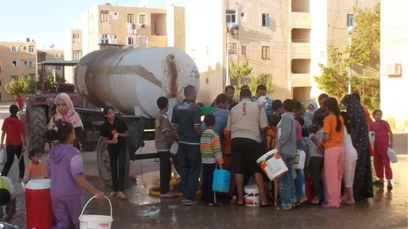 انقطاع المياه عن أسوان.. مساء اليوم