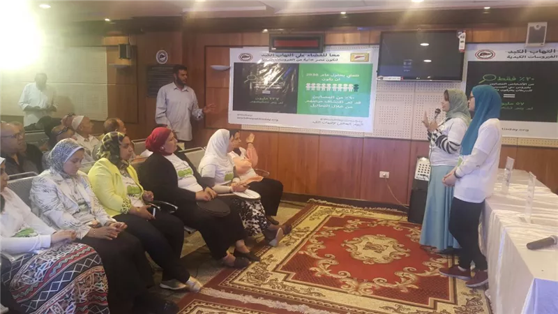 بالصور.. مديرة التحالف العالمى للالتهاب الكبدى: مصر تحارب «سى» بخطة مدروسة