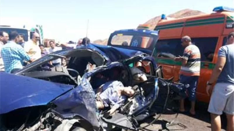 «الصحة»: 39 ضحية فى 3 حوادث سير بالبحر الأحمر وسوهاج