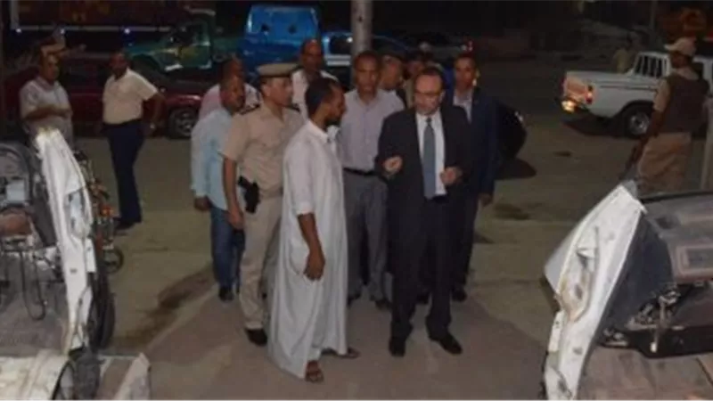 محافظ بنى سويف يأمر برفع الإشغالات بـ«السادات»