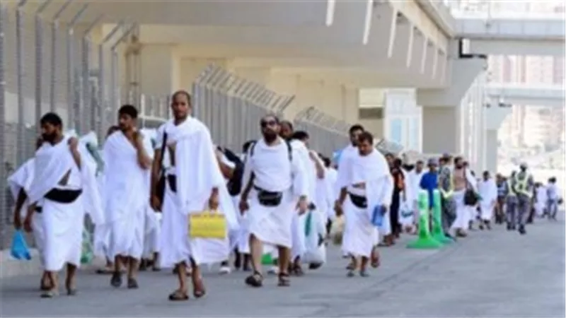وصول أكثر من 623 ألف حاج إلى السعودية حتى الآن