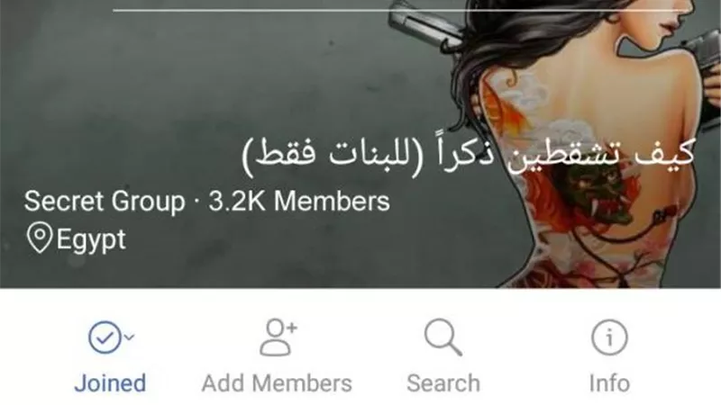 «كيف تشقطين ذكرًا».. أحدث جروب للفتيات على 