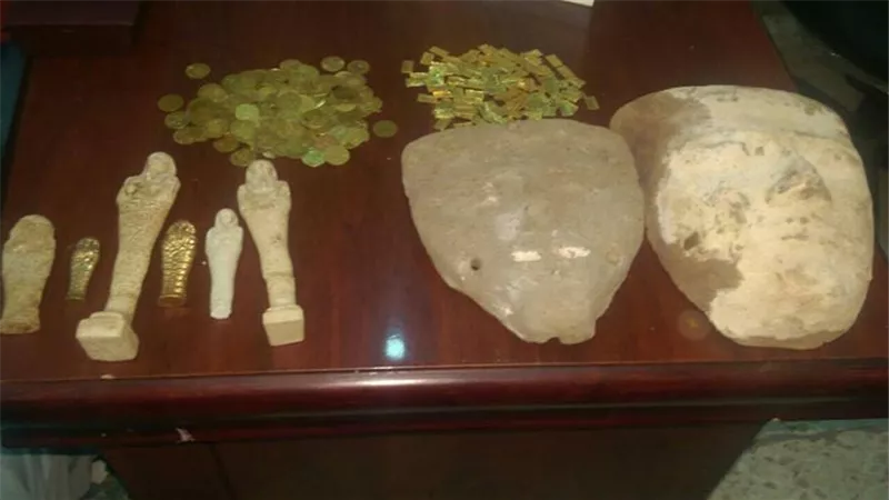  ضبط 4488 قطعة آثرية بـ«بنى سويف» 