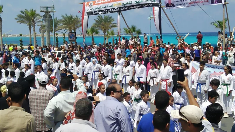 مطروح تحتفل بالعيد القومى تحت شعار «بشائر الخير قادمة»