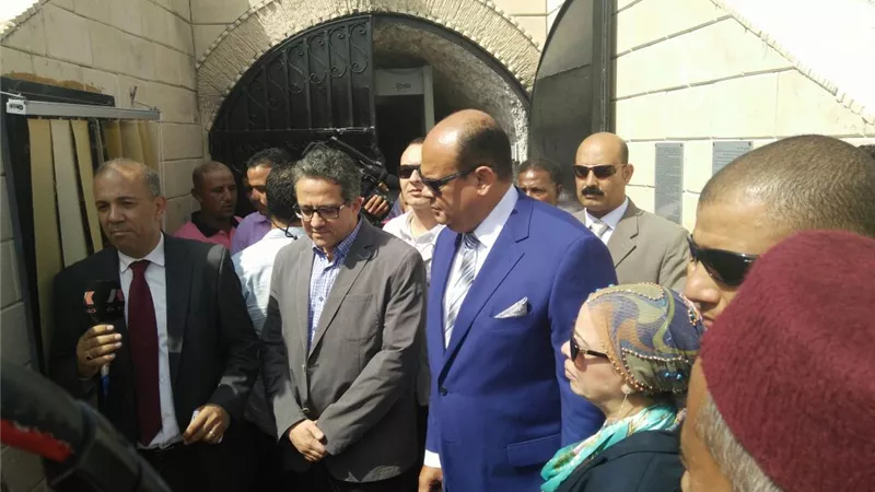 بالصور.. وزير الآثار يفتتح «متحف روميل» بمطروح