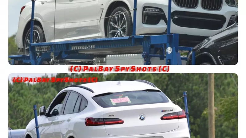  صور مسربة لسيارة «BMW X4» قبل الاعلان الرسمي عنها