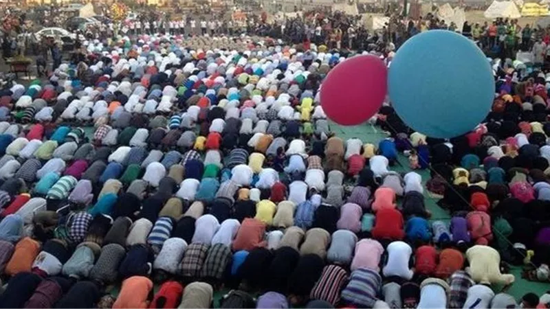 مواقيت صلاة عيد الأضحى بالمحافظات