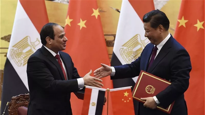 الرئيس الصيني يشيد بجهود مصر لدفع عملية التنمية واستعادة الاستقرار