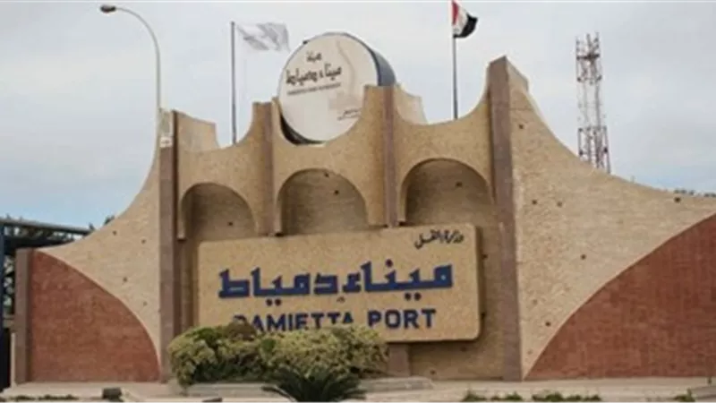 ميناء دمياط يستقبل 9 سفن حاويات وبضائع خلال 24 ساعة