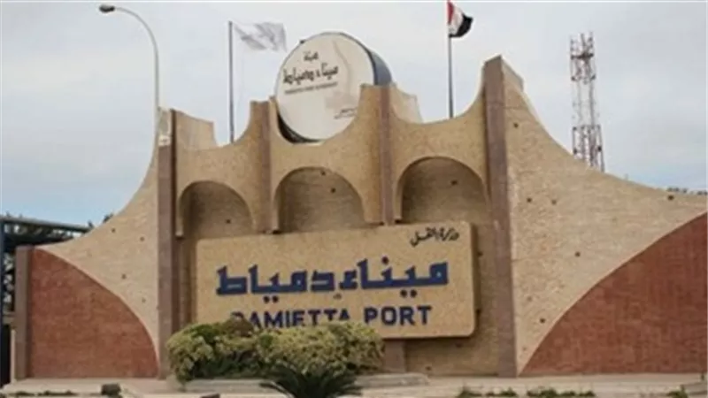 ميناء دمياط يستقبل 10 سفن حاويات وبضائع خلال 24 ساعة
