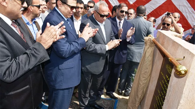 بالصور.. «سعفان» يضع حجر الأساس لمبنى القوى العاملة بالشرقية بتكلفة 7 ملايين جنيه