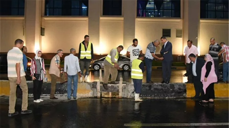 نموذج محاكاة مفاجئ للنوات بالإسكندرية استعدادًا لـ«الشتاء»
