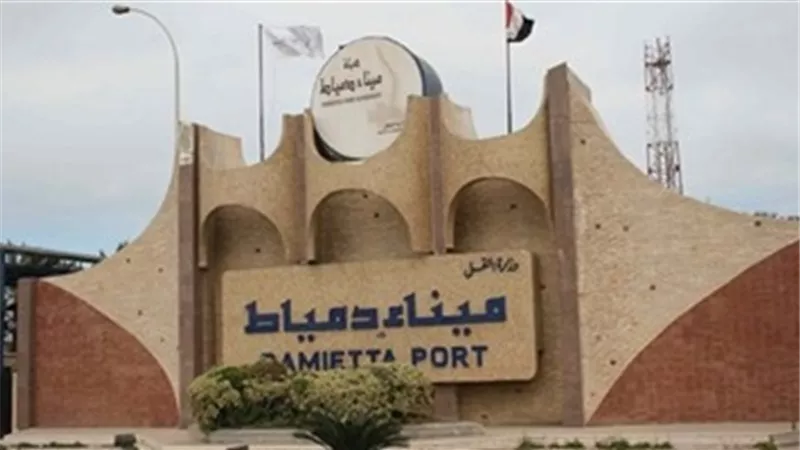 ميناء دمياط يستقبل 8 سفن خلال 24 ساعة