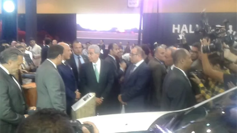 بالصور| وزير الصناعة يفتتح معرض أوتوماك فورميلا