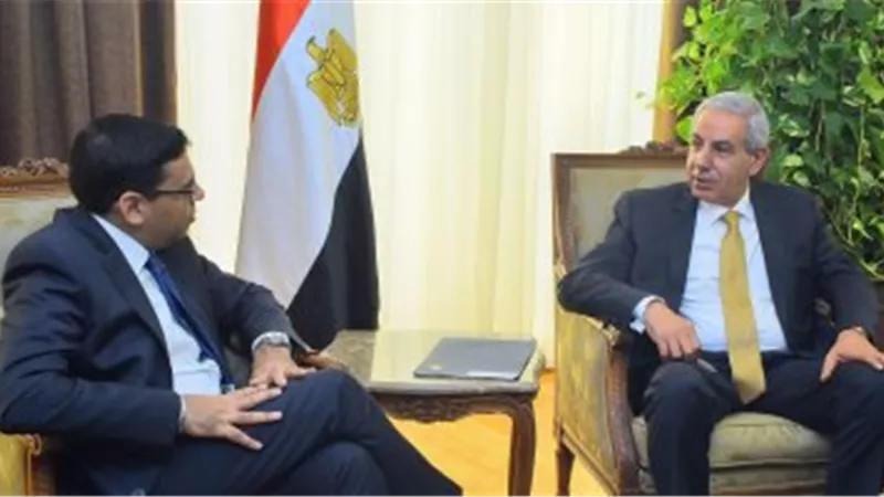 وزير الصناعة يبحث مع المدير الإقليمى لشركة أيكيا الخطط التوسعية بالسوق المصرى