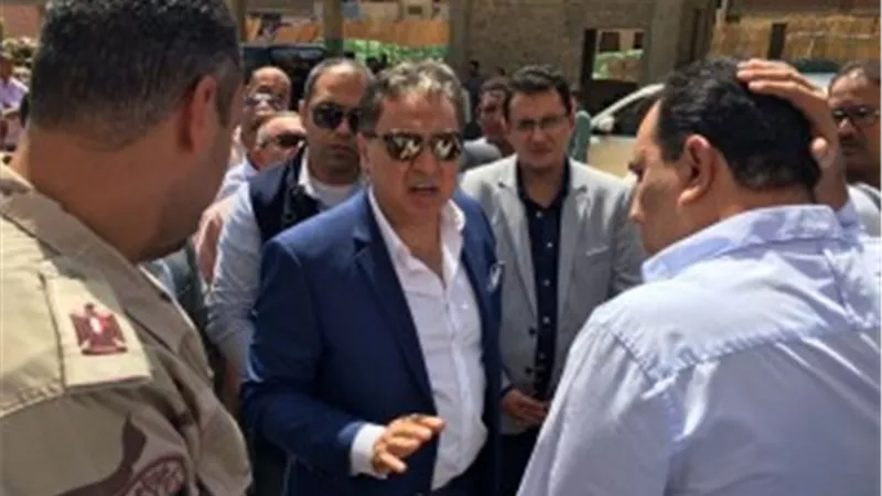 وزير الصحة يتفقد إنشاءات مستشفى العديسات بالأقصر‎