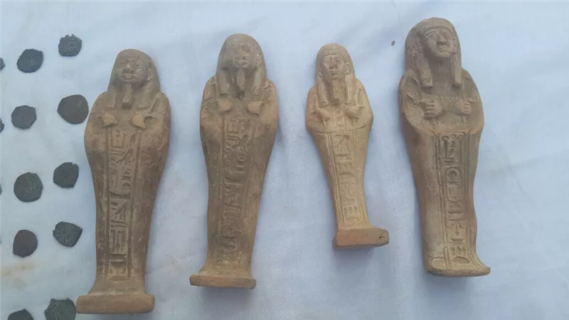 بالصور.. ضبط «كنز أثري» قبل تهريبه بأسيوط
