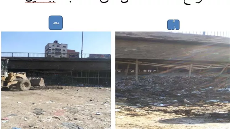 «محافظ الجيزة»: رفع 1600 طن قمامة من نفق المسابك بالوراق