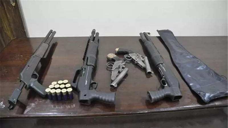 الأمن العام يضبط 4 قطع سلاح ناري وينفذ 1279 حكماً قضائياً في حملة أمنية بدمياط