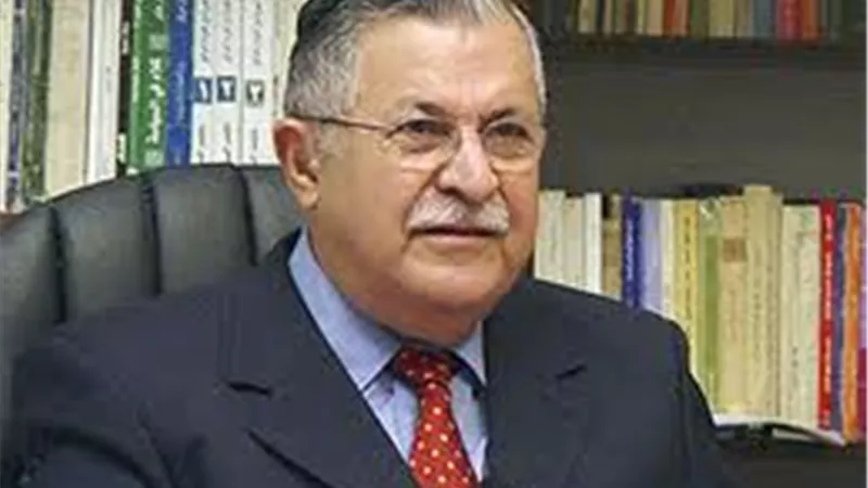 وفاة رئيس العراق السابق جلال طالبانى