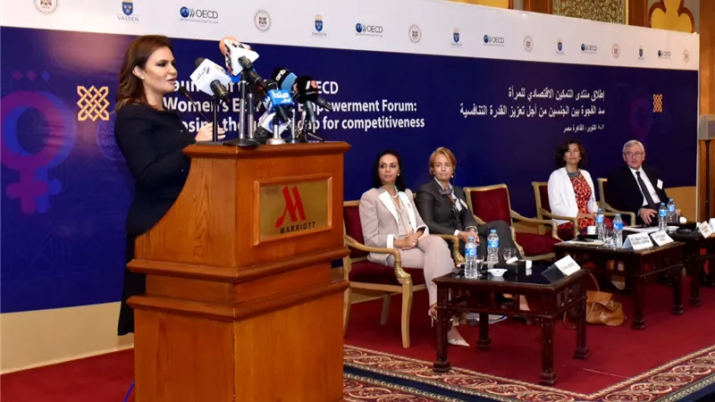 وزيرة الاستثمار: الحكومة تعمل كفريق واحد لتمكين المرأة اقتصاديًا 