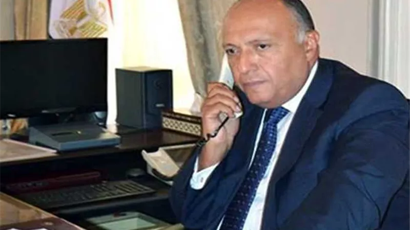 شكري يتلقى اتصالات التهنئة بالصعود للمونديال من نظرائه