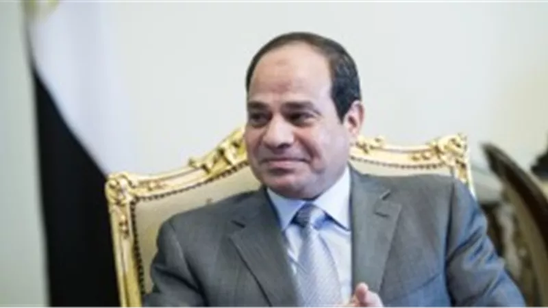 السيسى: نعد برنامجاً ضخماً لمعالجة «مياه الصرف» واستخدامها فى المساحات الخضراء