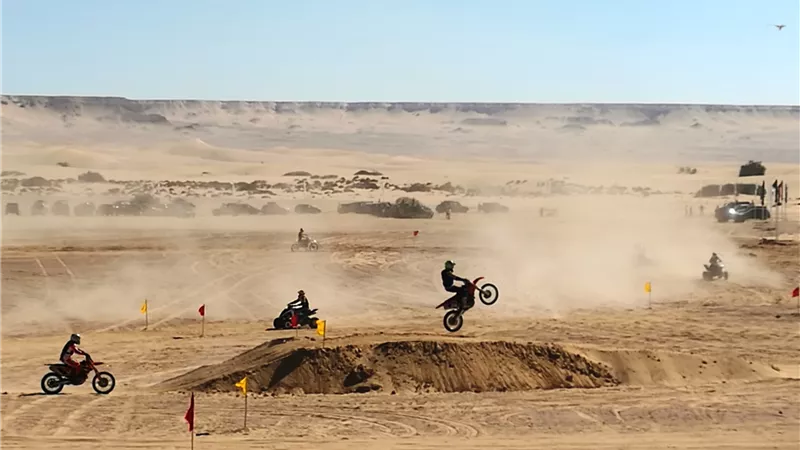 بالصور.. نجاح كبير لمهرجان الصحراء (Desert Festival 20117)