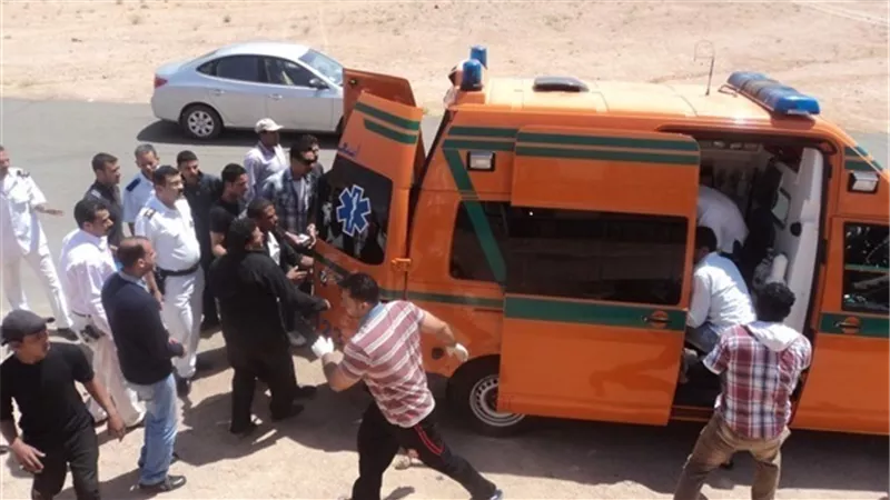 مصرع وإصابة 14 شخصاً إثر انقلاب ميكروباص شمال أسوان