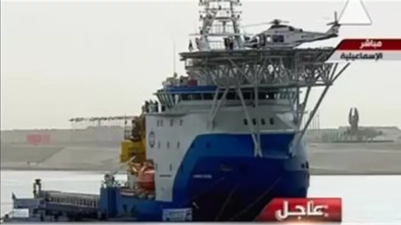 «السيسي» يدشن أكبر سفينة للخدمات البترولية على مستوى الشرق الأوسط