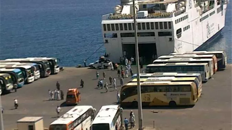 إعادة فتح ميناء نويبع بعد تحسن الأحوال الجوية