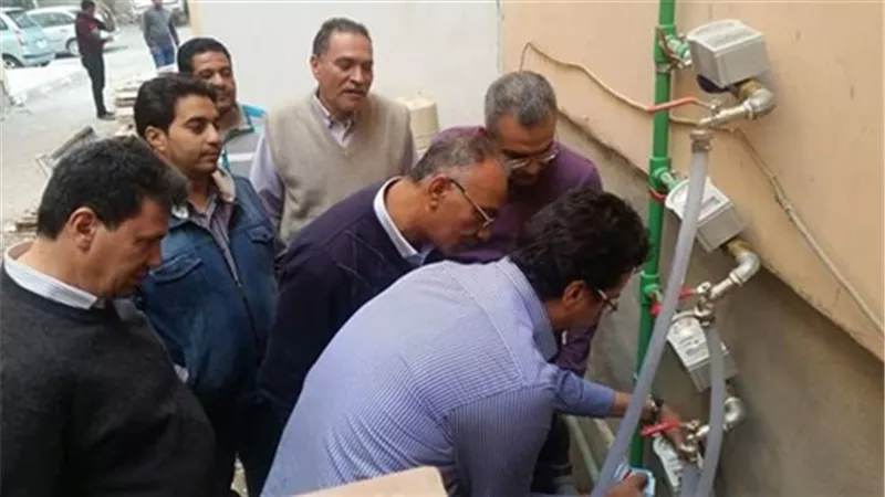 تركيب عدادات المياه مسبوقة الدفع لـ1848 وحدة بالمنيا الجديدة