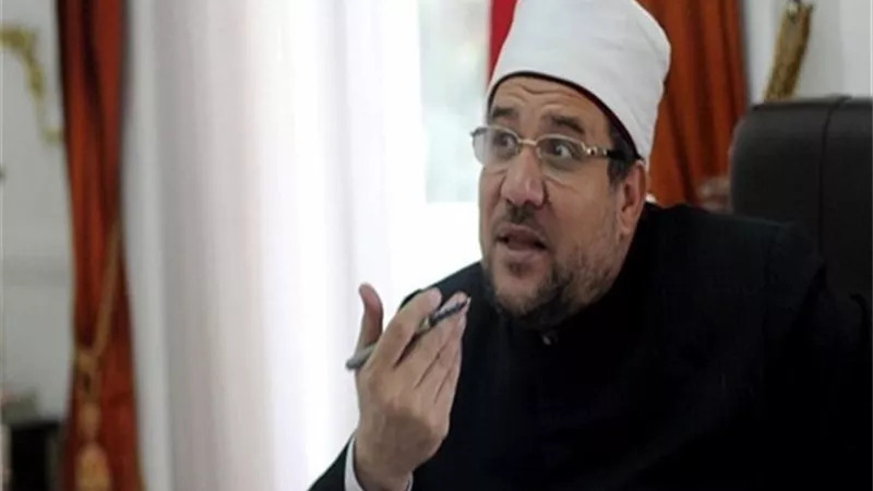 وزير الأوقاف يفتتح مسجد الشهيد 