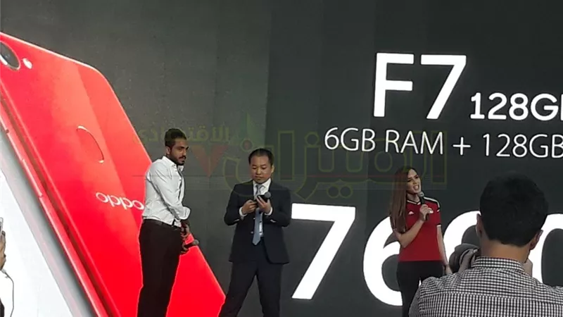 بالصور.. «كهربا» و«شوقى» نجما احتفالية إطلاق «oppo f7»