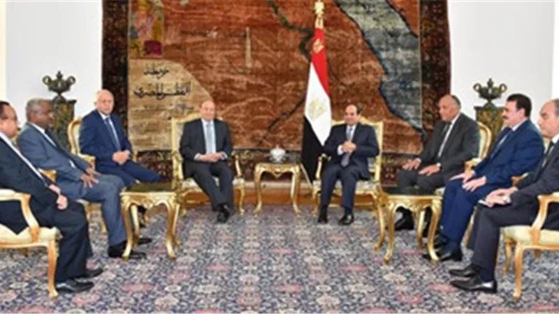 مؤتمر صحفى للرئيسين «السيسى» و«عبدربه منصور» بقصر «الاتحادية».. اليوم